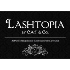 Lashtopia Window Decal